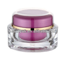 Oval Acrylic Cosmetic Jar